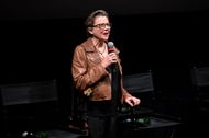 At a film screening (Image via Getty)